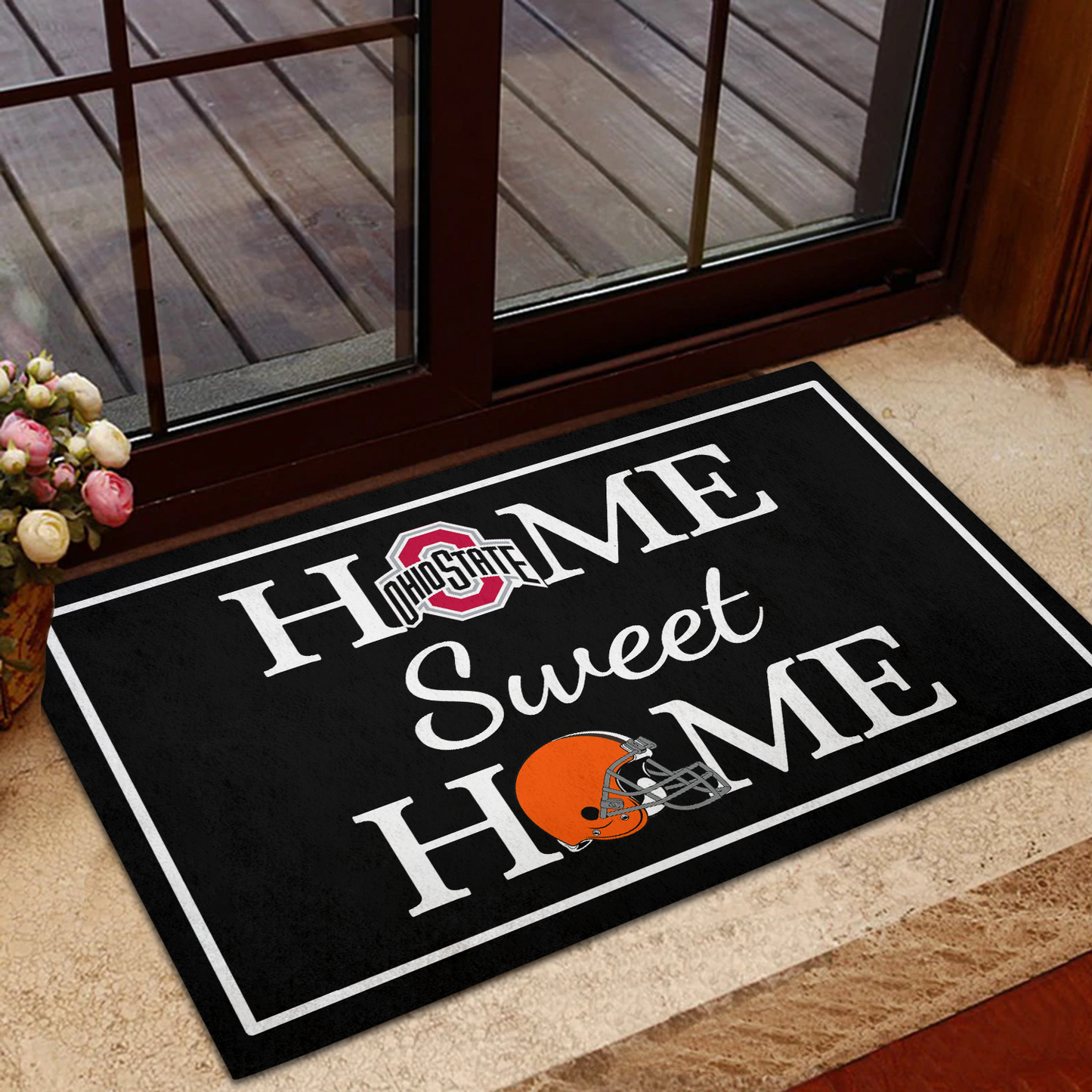 Home Sweet Home - Customized Doormat For Sue Spoerke-Foley - Anti Slip Indoor Doormat
