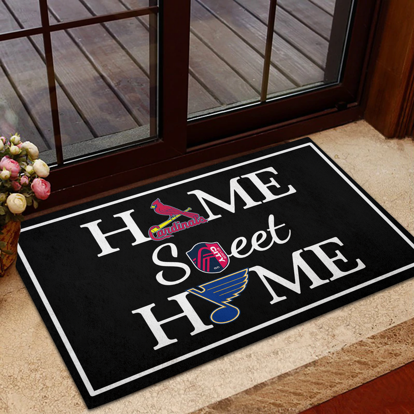 Home Sweet Home Doormat - Customized Doormat For Jessica Mayha - Anti Slip Indoor Doormat