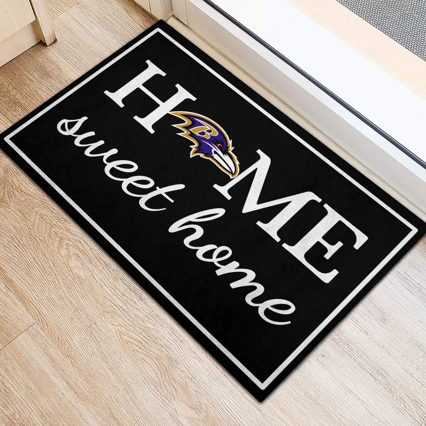 Home Sweet Home -Baltimore RV Football - Anti Slip Indoor Doormat