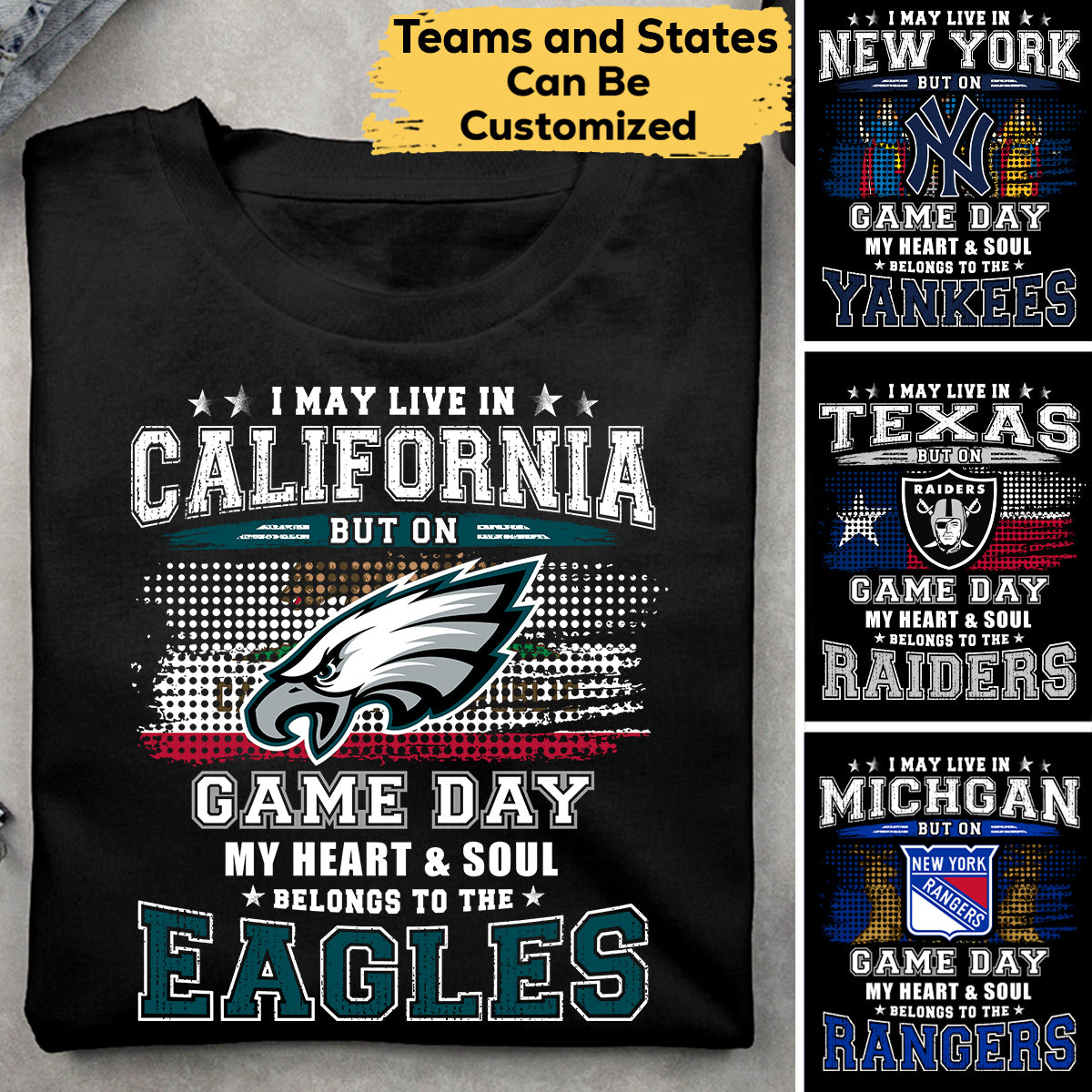 Customized Shirt - I May Live In v3