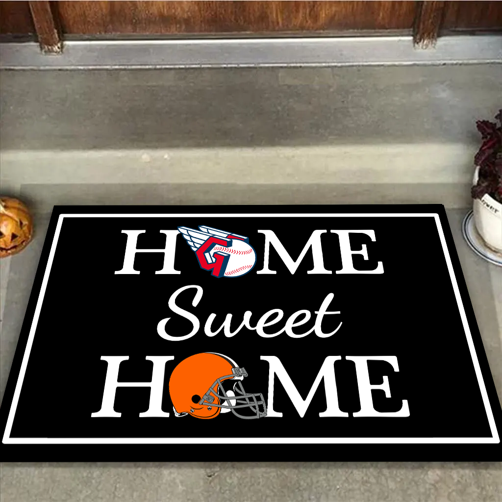 Home Sweet Home - Cleveland BR And Cleveland GD - Anti Slip Indoor Doormat