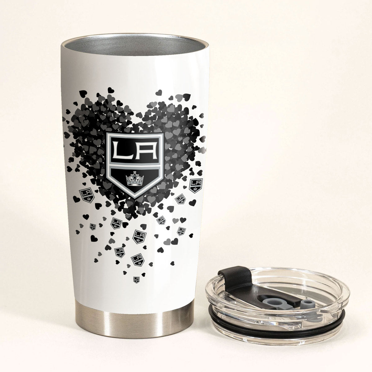 Just A Woman Who Loves Her Los Angeles K Hockey Tumbler