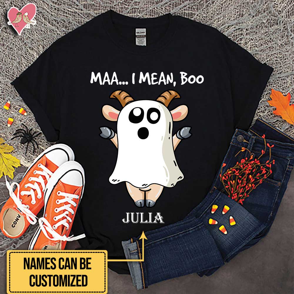 Personalized Maa.. I Mean, Boo Halloween Shirt