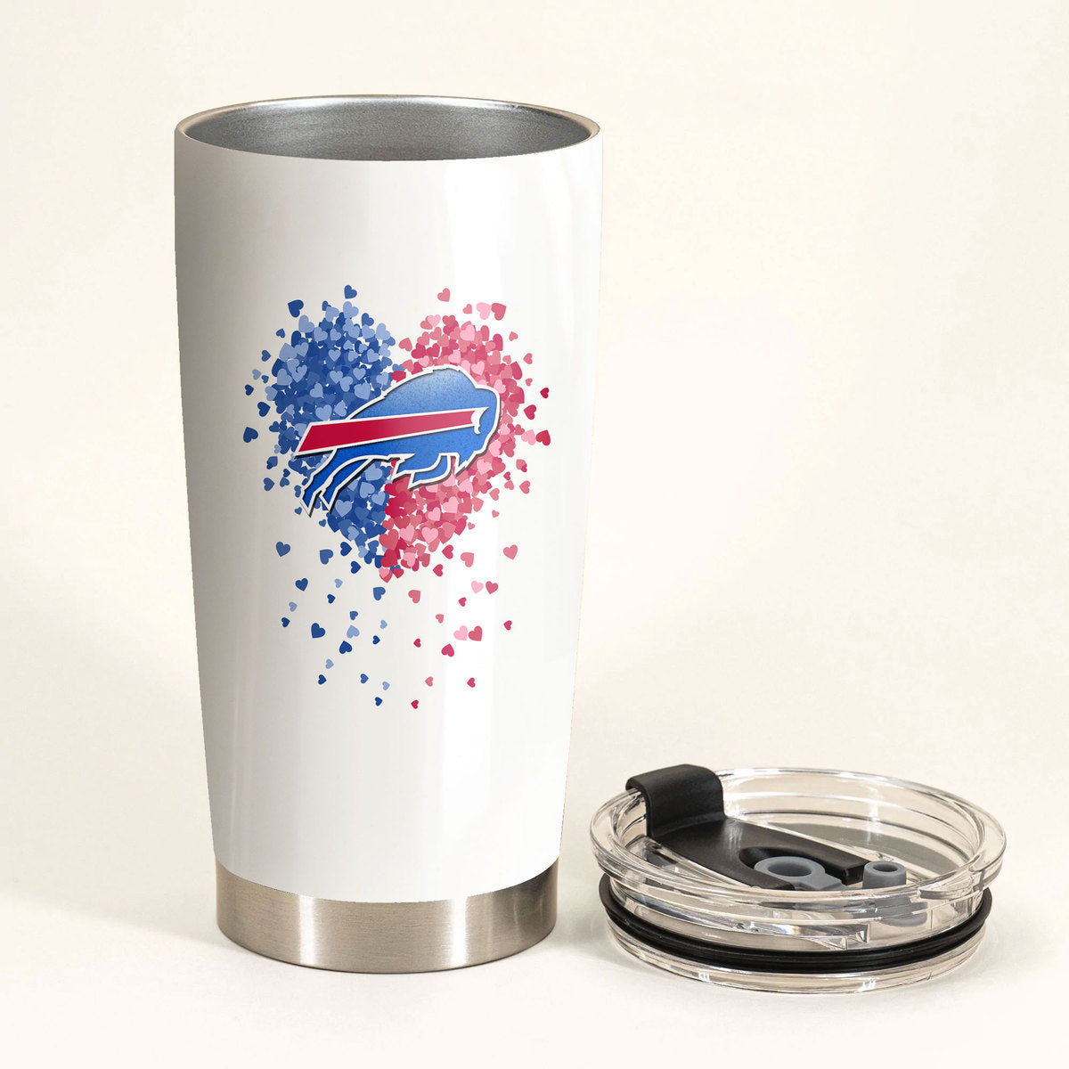 Just A Woman Who Loves Her Buffalo Football Tumbler