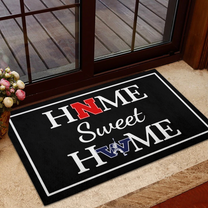 Home Sweet Home - Customized Doormat For Heather Dotson Walzer - Anti Slip Indoor Doormat