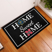 Home Sweet Home - Customized Doormat For Jackie Mosier #1 - Anti Slip Indoor Doormat