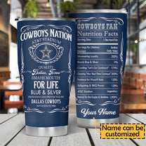 Fan Nation Stainless Steel Tumbler - DLCB