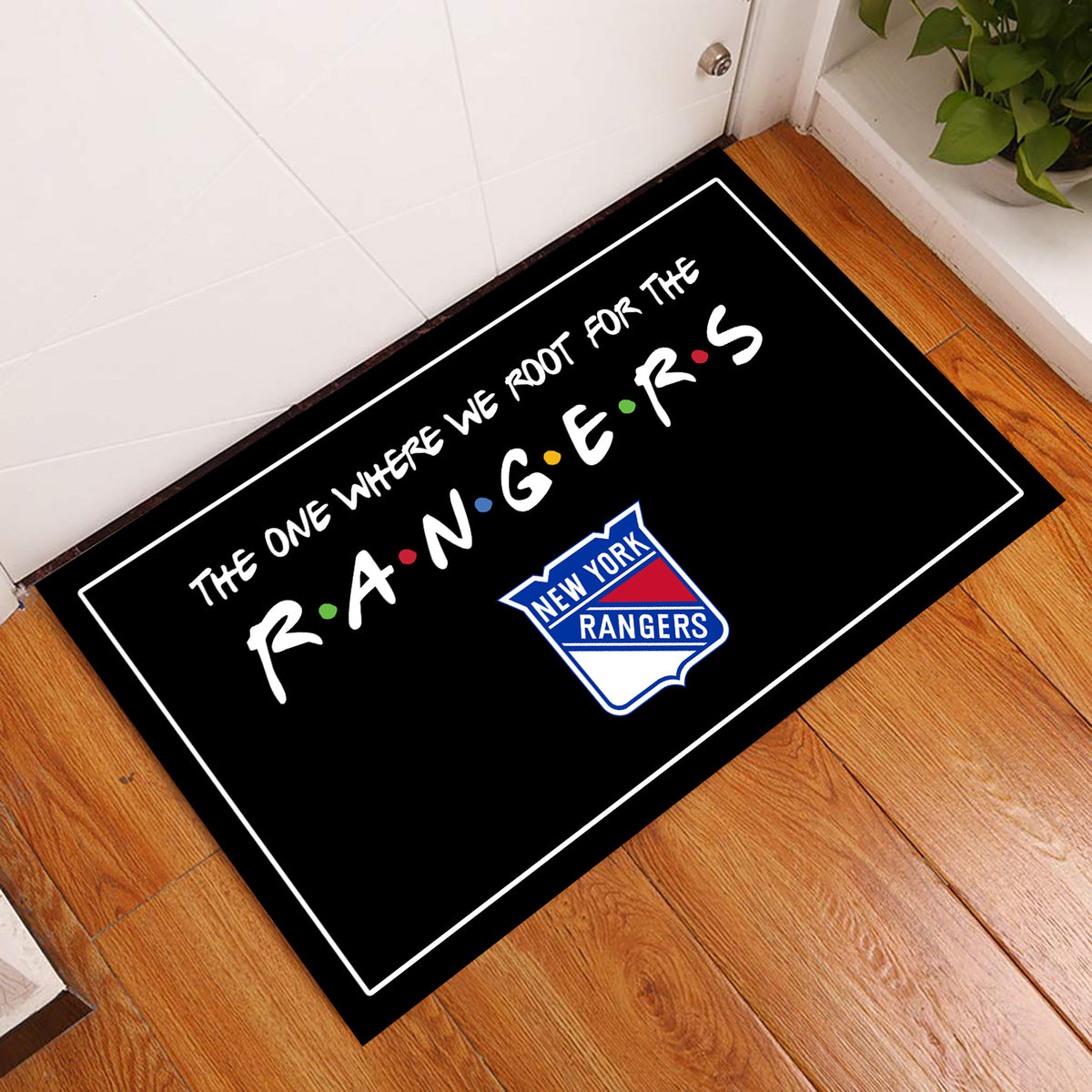 The One Where We Root For The NYRG - Anti Slip Indoor Doormat