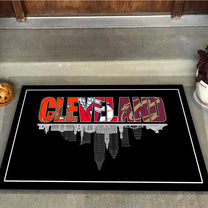 Cleveland Sports - Anti Slip Indoor Doormat