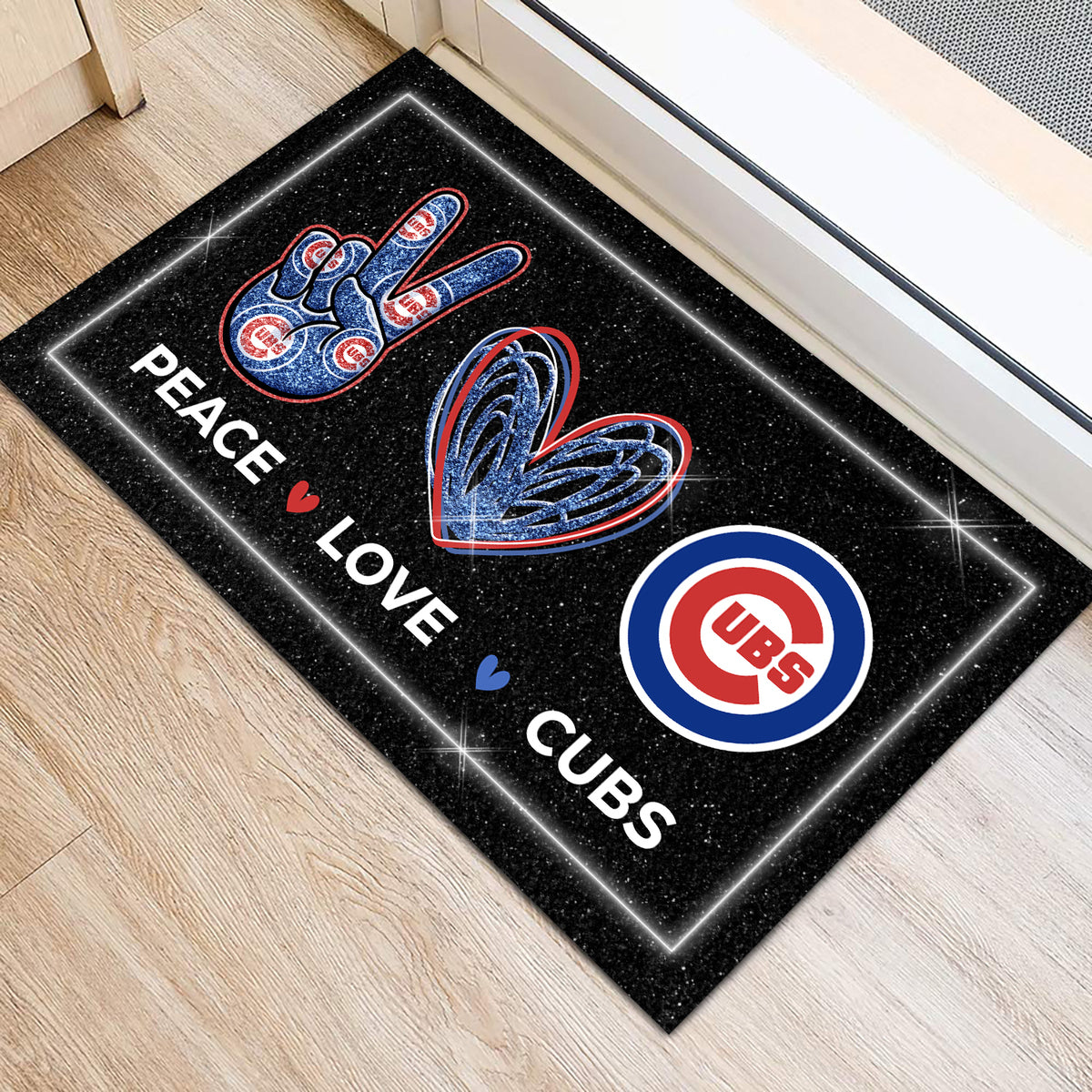 Peace, Love, CCGC - Anti Slip Indoor Doormat