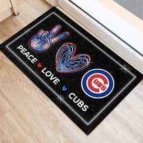 Peace, Love, CCGC - Anti Slip Indoor Doormat