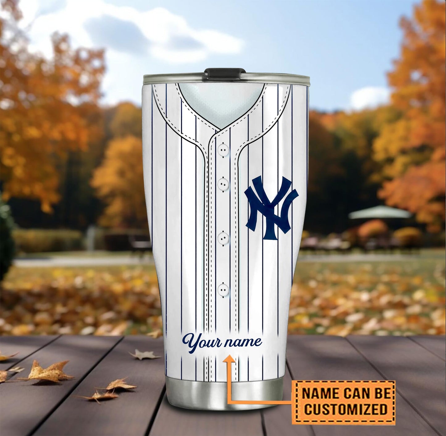 Nutrition Facts Stainless Steel Tumbler - NYYK