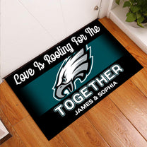 Love is Rooting for Together Doormat - Anti Slip Indoor Doormat - PLDPAEG
