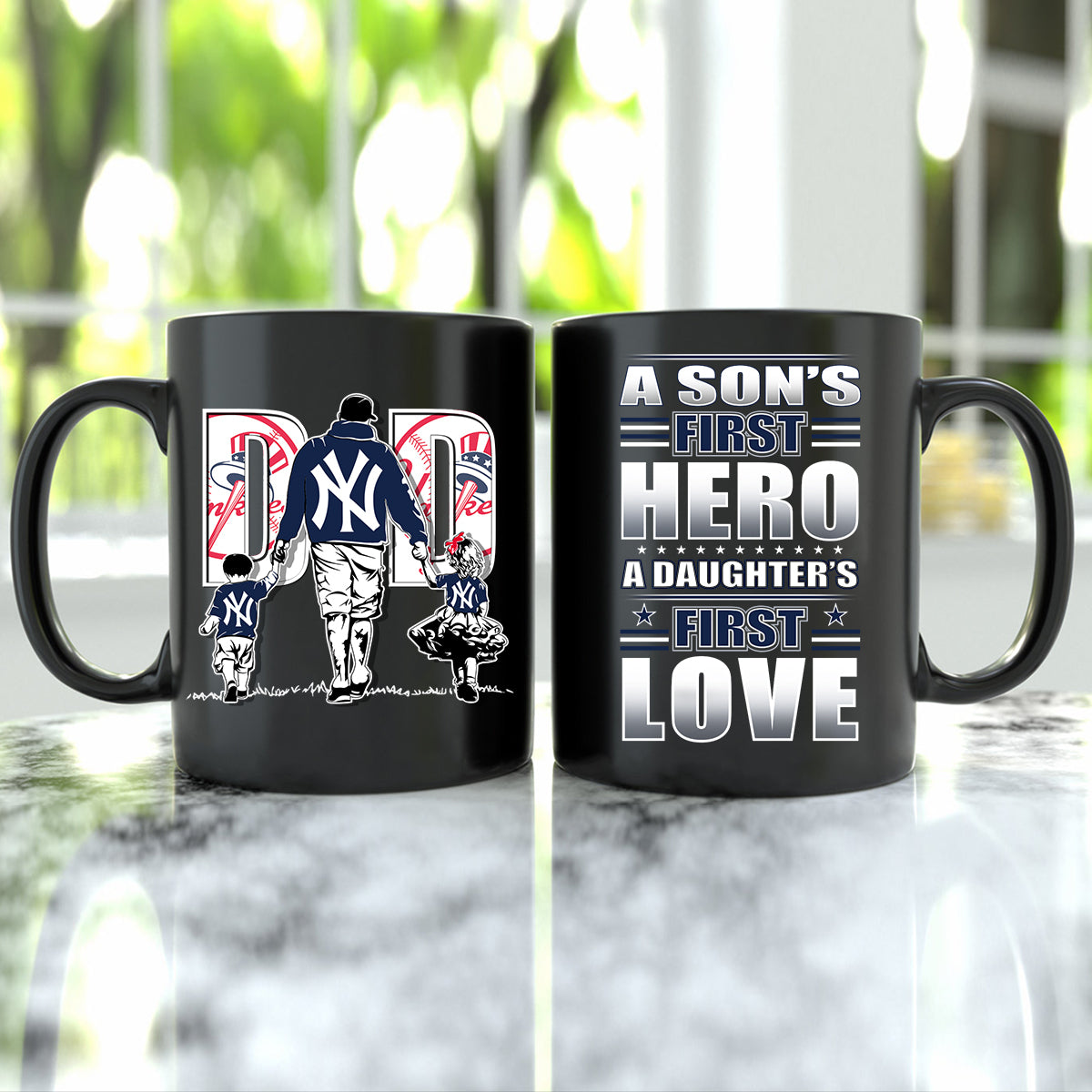 Meaningful Gifts for Fathers Day - NYYK Dad Mug