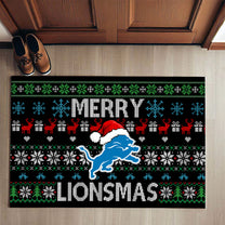 Merry Xmas Doormat - Anti Slip Indoor Doormat - DTLO