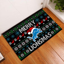 Merry Xmas Doormat - Anti Slip Indoor Doormat - DTLO