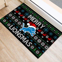 Merry Xmas Doormat - Anti Slip Indoor Doormat - DTLO