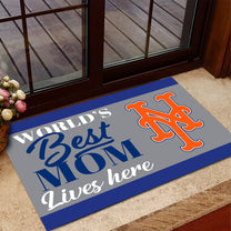 World's Best Mom - Anti Slip Indoor Doormat - NYM