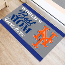 World's Best Mom - Anti Slip Indoor Doormat - NYM