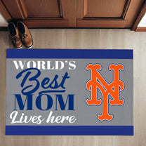 World's Best Mom - Anti Slip Indoor Doormat - NYM