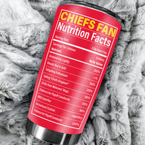 Nutrition Facts Stainless Steel Tumbler - KCC