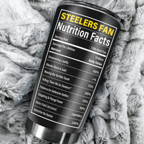 Nutrition Facts Stainless Steel Tumbler - PBST
