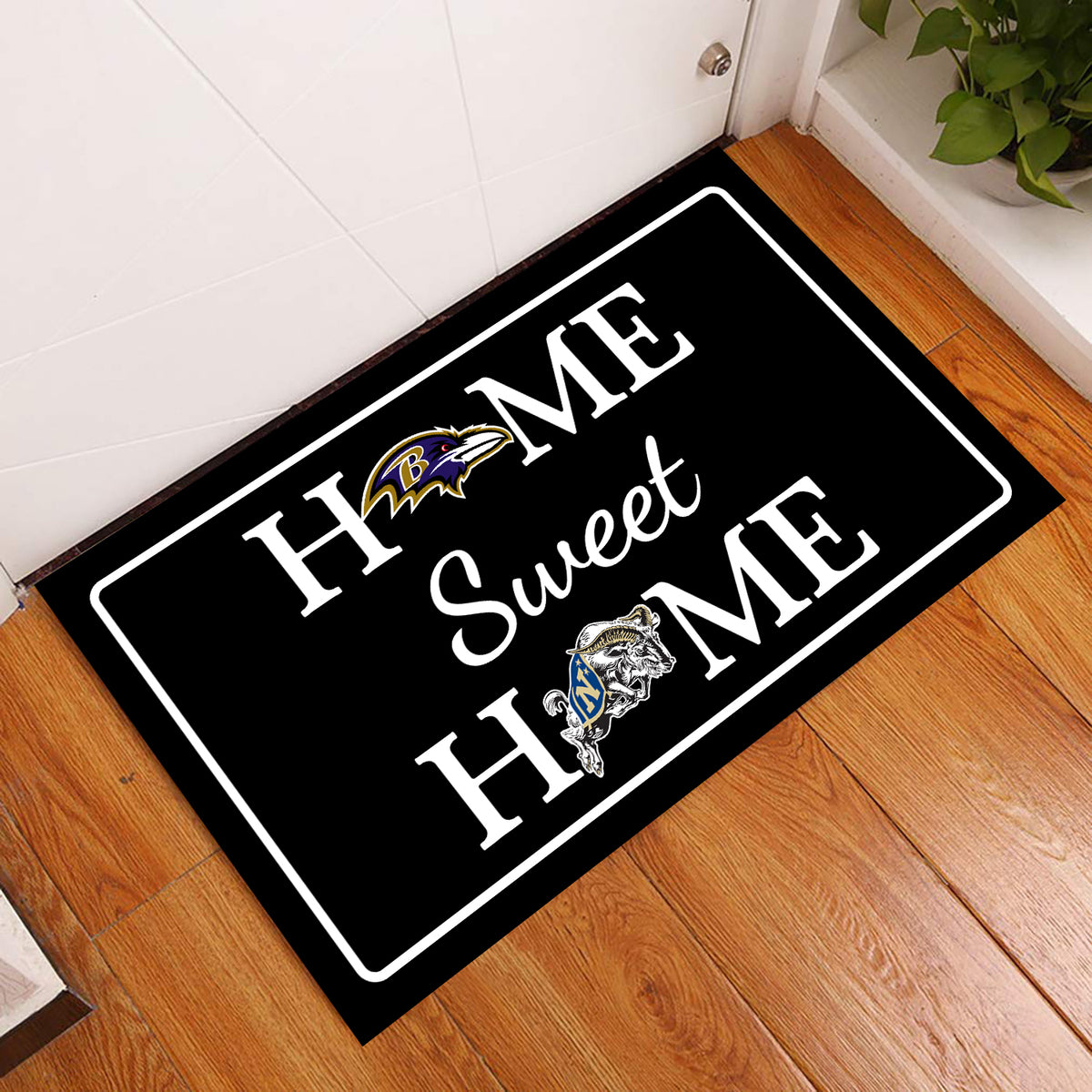 Home Sweet Home - Customized Doormat For Jessica Wolf - Anti Slip Indoor Doormat