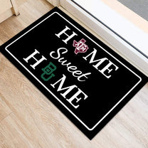Home Sweet Home - Customized Doormat For April Chiles Gilbert - Anti Slip Indoor Doormat