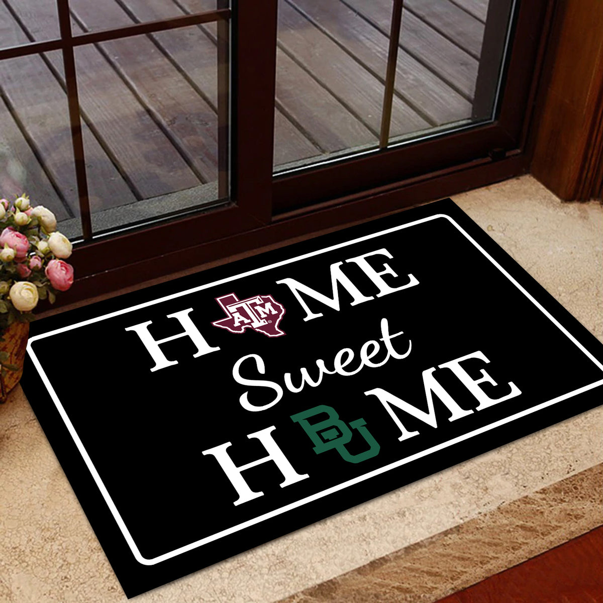 Home Sweet Home - Customized Doormat For April Chiles Gilbert - Anti Slip Indoor Doormat