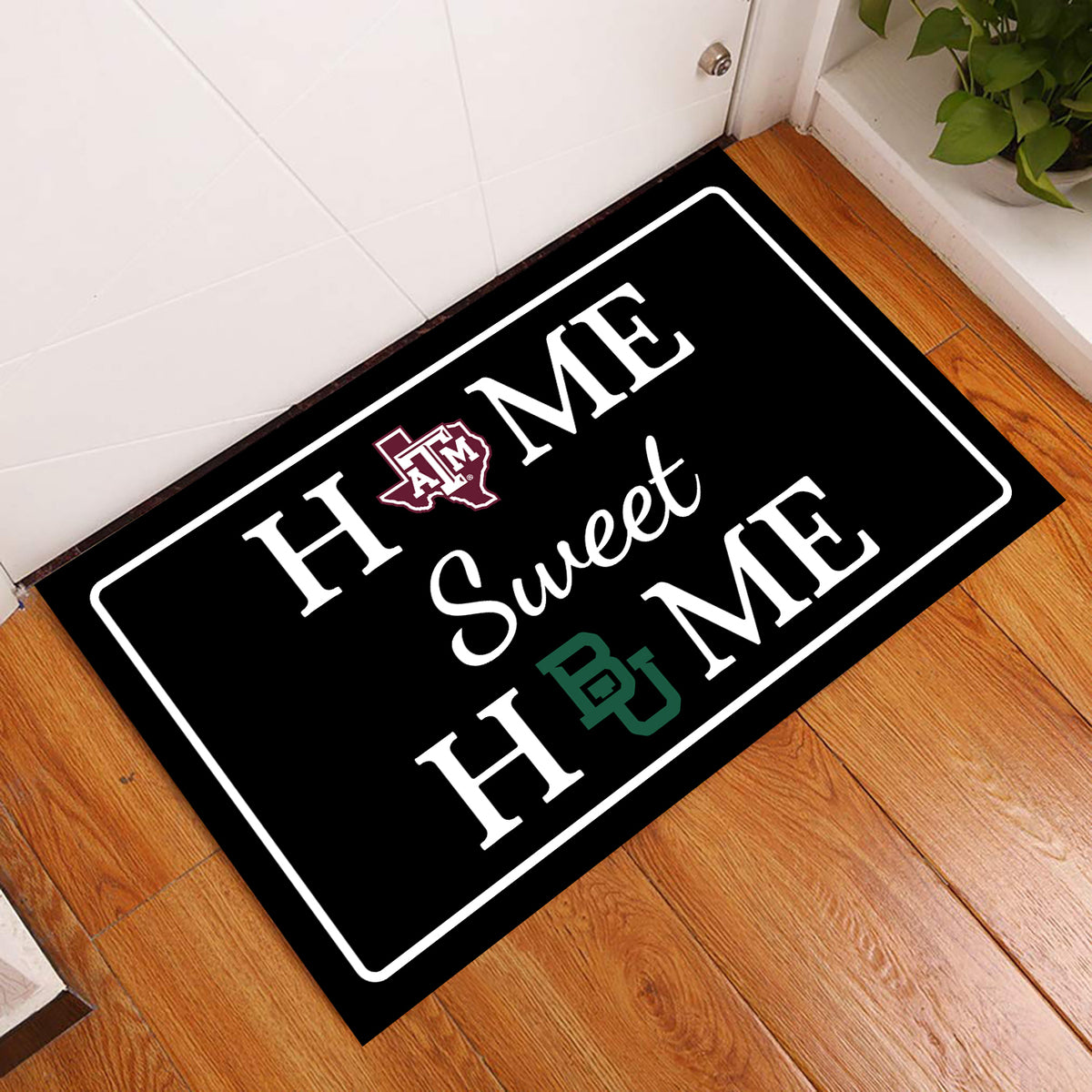 Home Sweet Home - Customized Doormat For April Chiles Gilbert - Anti Slip Indoor Doormat