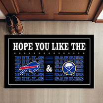 Hope You Like BFLB & BFLSB - Customized Doormat  - Anti Slip Indoor Doormat