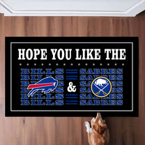 Hope You Like BFLB & BFLSB - Customized Doormat  - Anti Slip Indoor Doormat