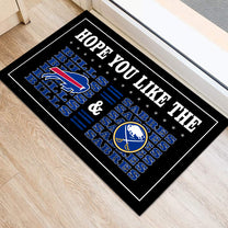Hope You Like BFLB & BFLSB - Customized Doormat  - Anti Slip Indoor Doormat