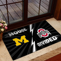 House Divided Doormat - Customized Doormat For Lisa Ann - Anti Slip Indoor Doormat
