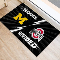 House Divided Doormat - Customized Doormat For Lisa Ann - Anti Slip Indoor Doormat
