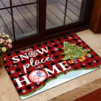 There Snow Place Like Home Doormat - Anti Slip Indoor Doormat - NYYK