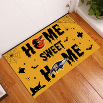 Home Sweet Home - Halloween Version - Anti Slip Indoor Doormat