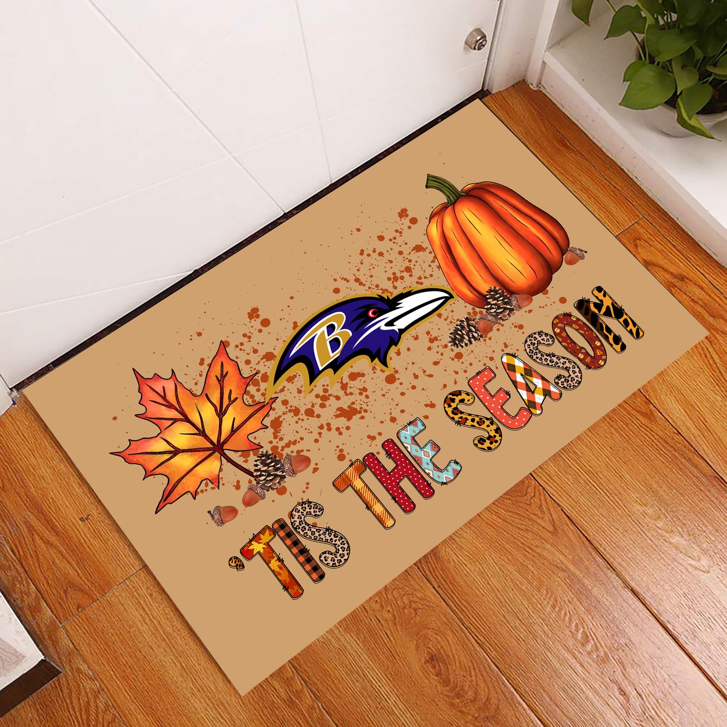 Anti Slip Indoor Doormat - 'Tis the Season Doormat - BTMRV