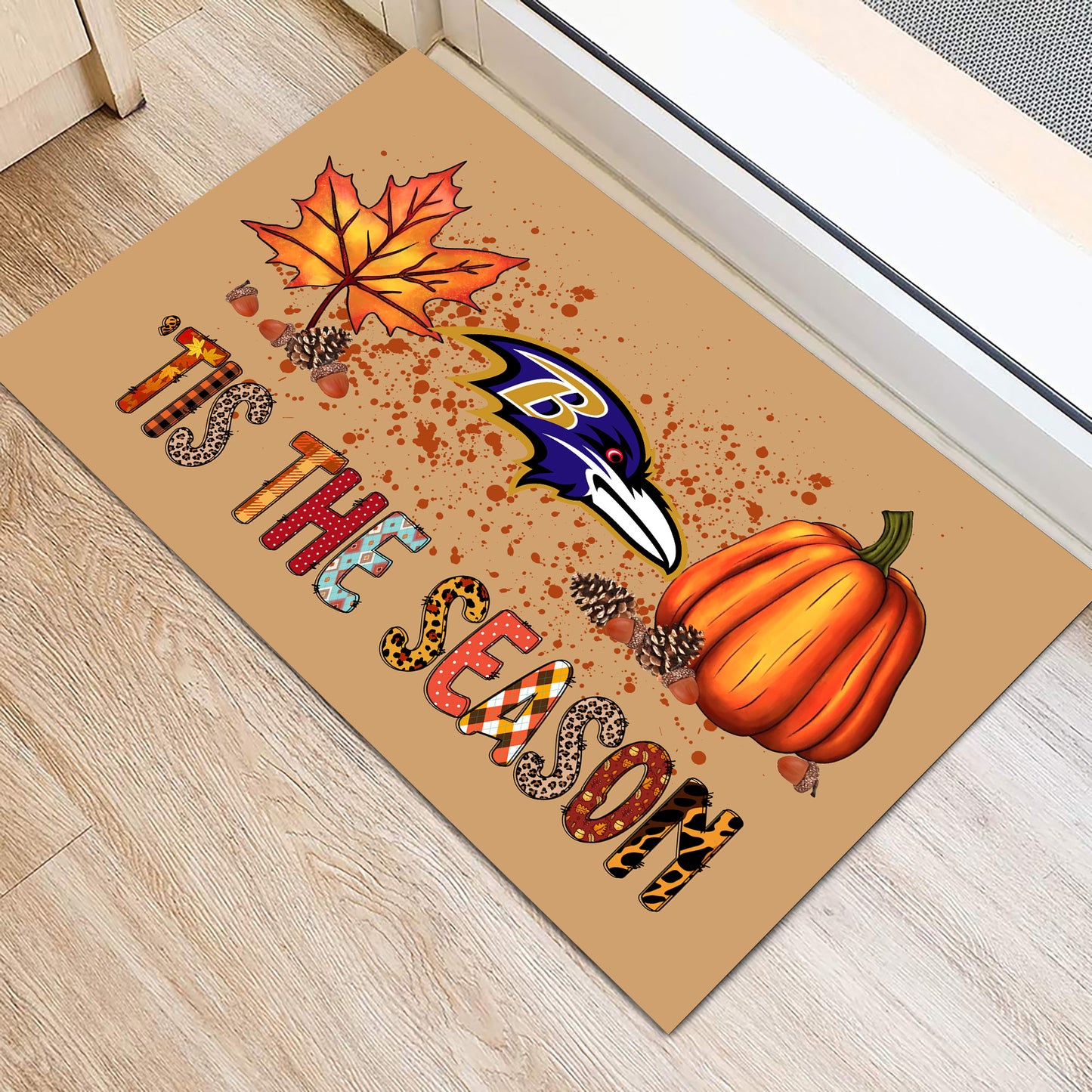 Anti Slip Indoor Doormat - 'Tis the Season Doormat - BTMRV