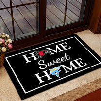 Home Sweet Home - Anti Slip Indoor Doormat - Customized Doormat for Laura Lesslie Heitert