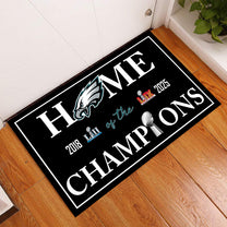 Home of The Champions Doormat - Anti Slip Indoor Doormat - PLDPAEG