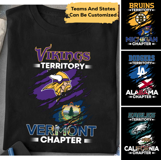 Territory and Chapter - Customized Shirt