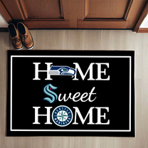 Home Sweet Home - Seattle SH, Seattle MR - Anti Slip Indoor Doormat