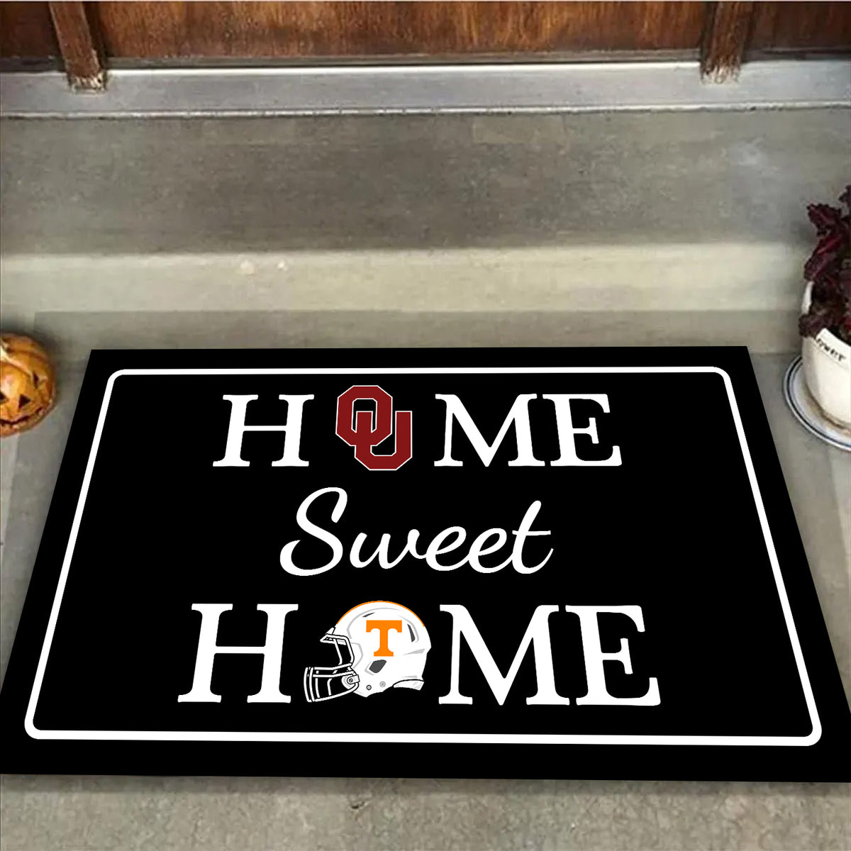 Home Sweet Home - Customized Doormat For John Caudill - Anti Slip Indoor Doormat