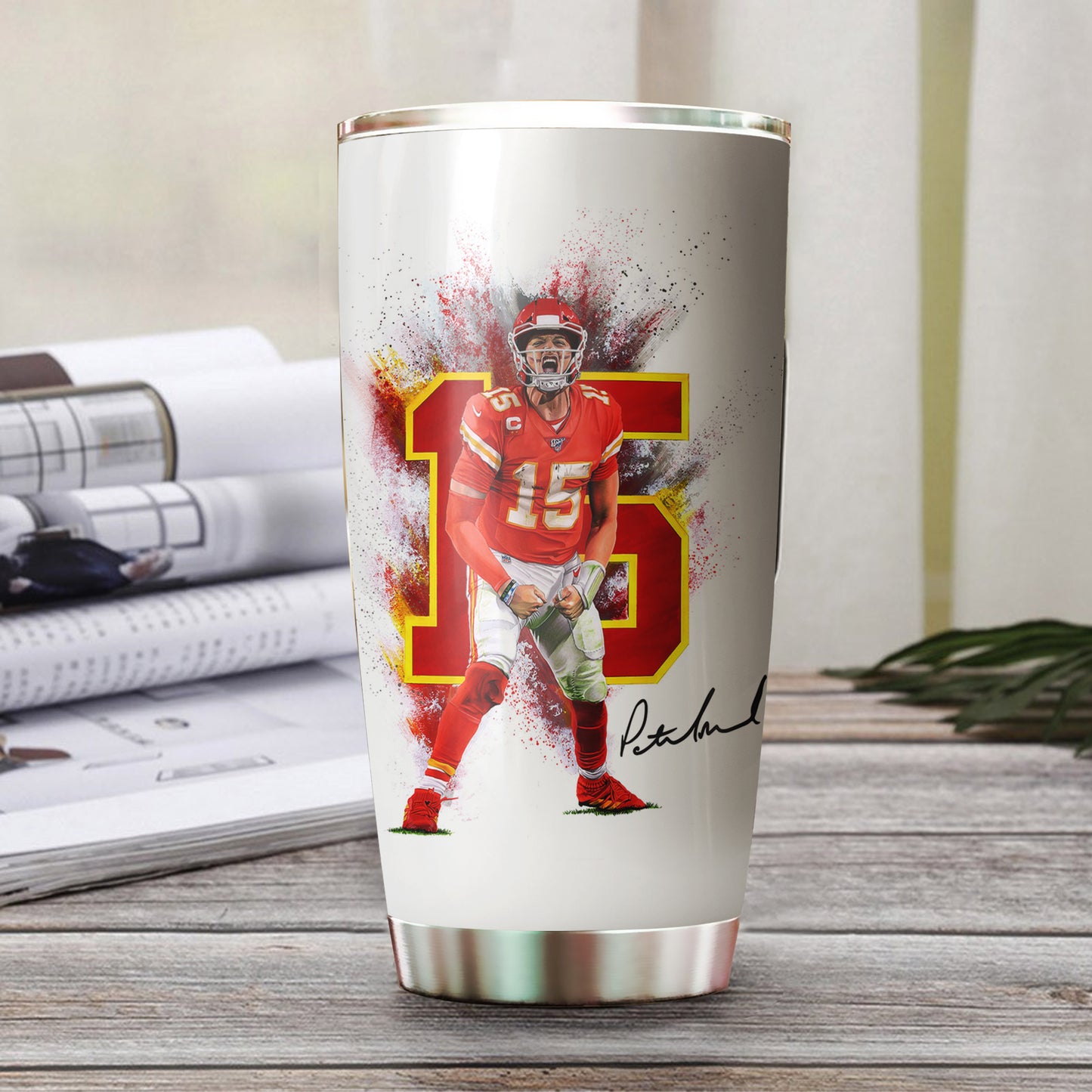 Go Big Or Go Mahomes Tumbler - Christmas Gift