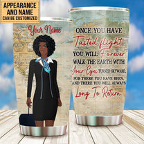 Personalized Flight Attendant Once You Have Tasted Flight Tumbler