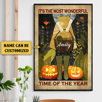 Personalized It's The Most Wonderful Time Of The Year Gardening Poster & Canvas