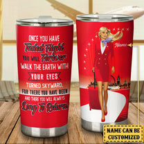 Personalized Flight Attendant Once You Have Tasted Flight Tumbler